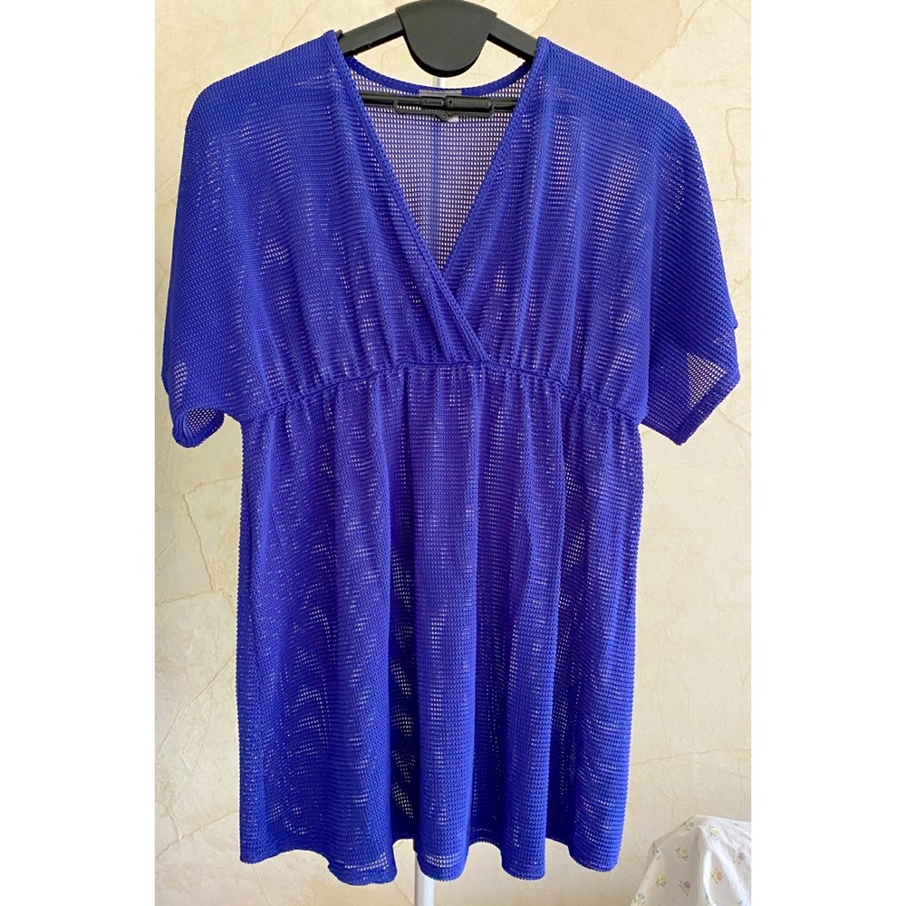 BLUE Jordan Taylor Coverup Dress 2X